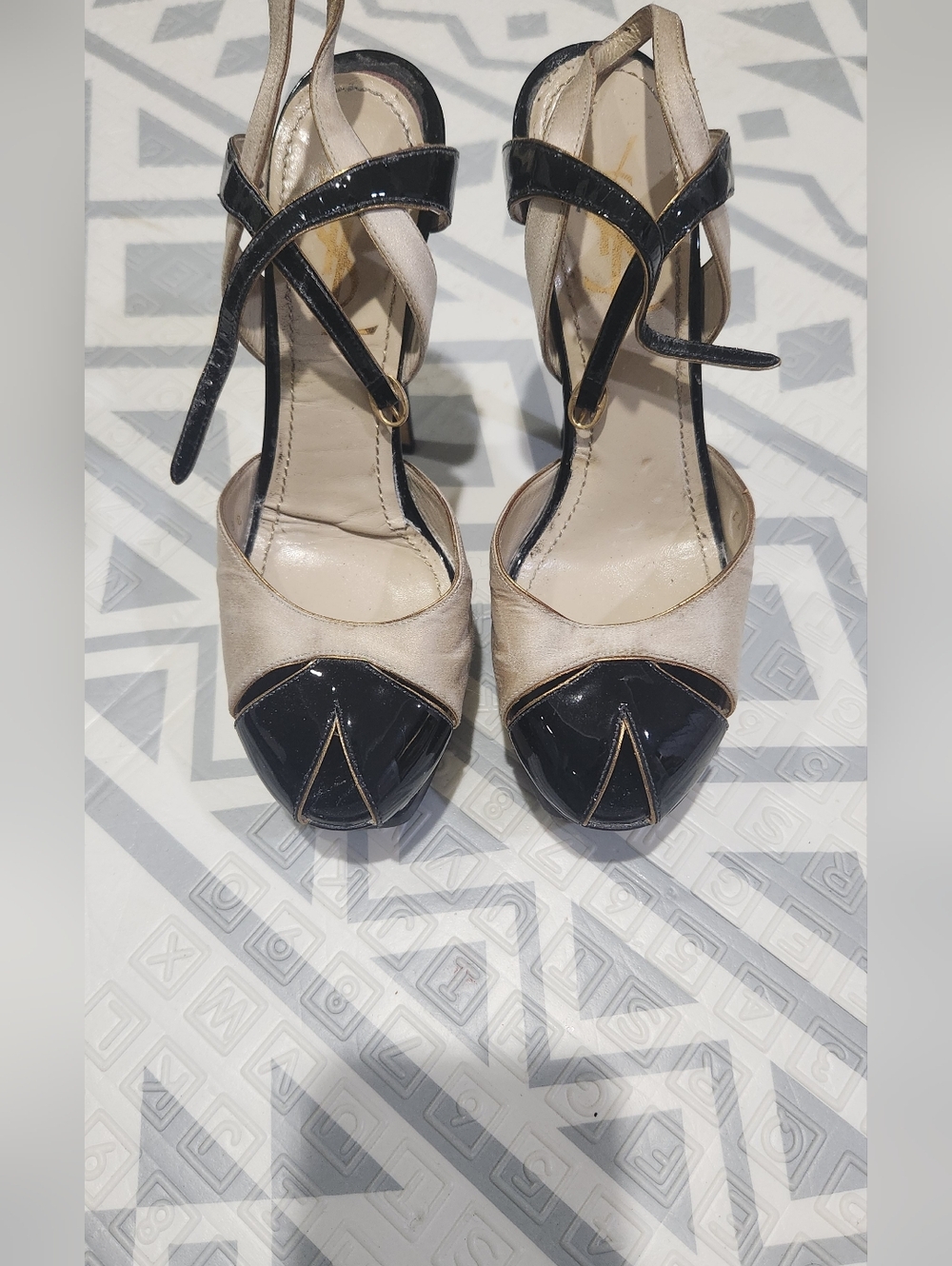 Vintage YSL Heels Size 38